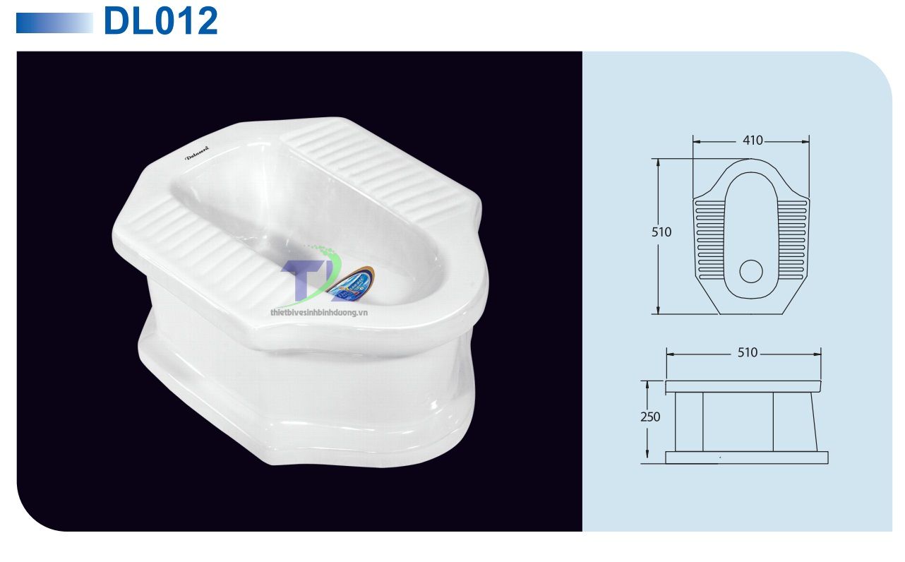 Bồn cầu sứ Dolacera DL012